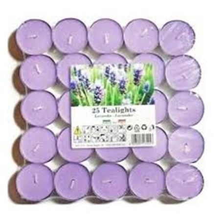 Tealight lavanda 25pz 4H | Starclean