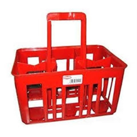 Stefan cestello portabottiglie rosso | Starclean