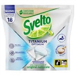 Svelto caps lavastoviglie titanium 18 pz | Starclean