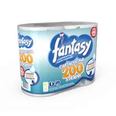 Fantasy asciugatutto 2 rotoli 2 veli | Starclean