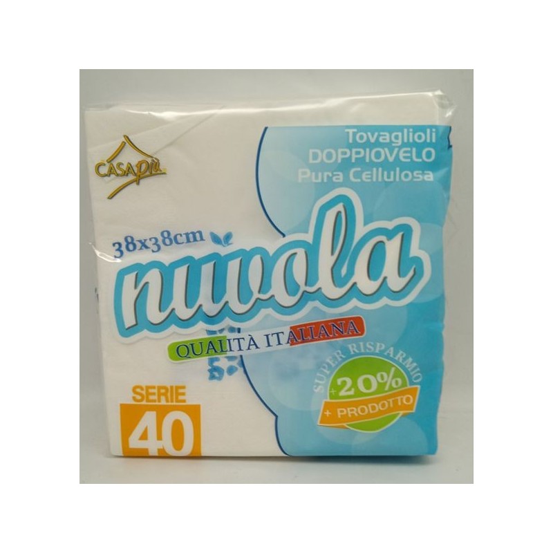 Tovaglioli 38*38 2V T40 b.app | Starclean