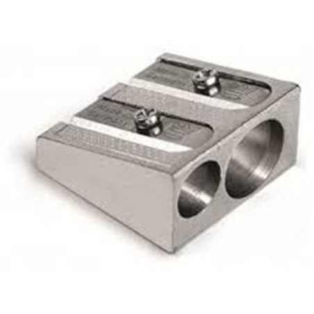 Temperino 2 fori metallo CF 30 pz | Starclean