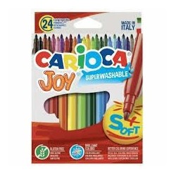 Carioca JOY pennarelli punta fine 24 pz | Starclean
