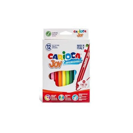 Carioca JOY pennarelli punta fine 12 pz | Starclean