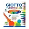 Giotto pennarelli turbo color 24 pz | Starclean