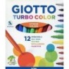 Giotto pennarelli turbo color 12 pz | Starclean