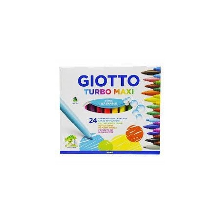 Giotto pennarelli turbo maxi 24 pz | Starclean