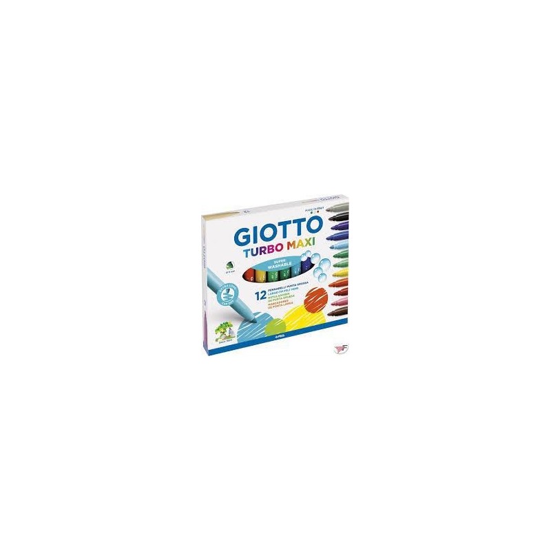 Giotto pennarelli turbo maxi 12 pz | Starclean