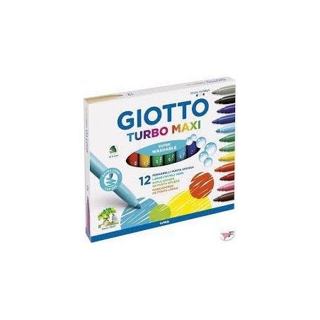 Giotto pennarelli turbo maxi 12 pz | Starclean