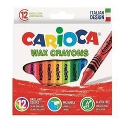 Carioca pastelli A cera 12 pz | Starclean