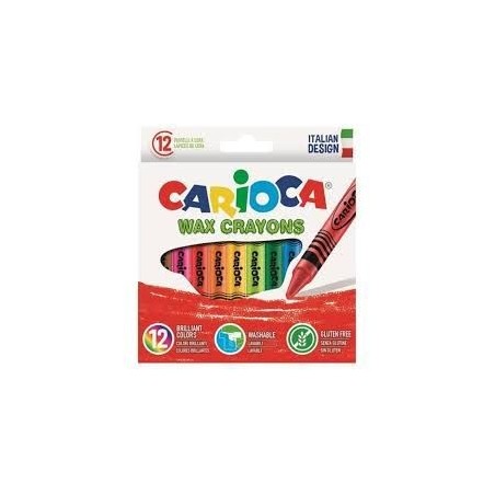 Carioca pastelli A cera 12 pz | Starclean