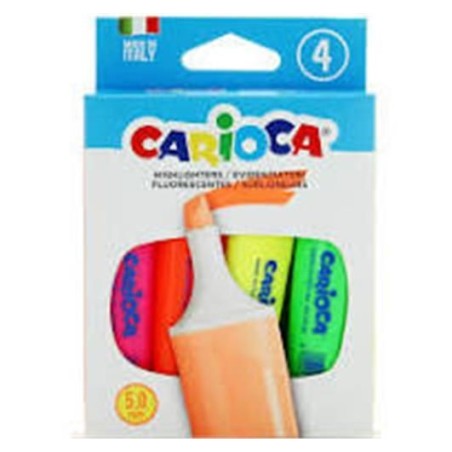 Carioca evidenziatori memolight BL4 | Starclean