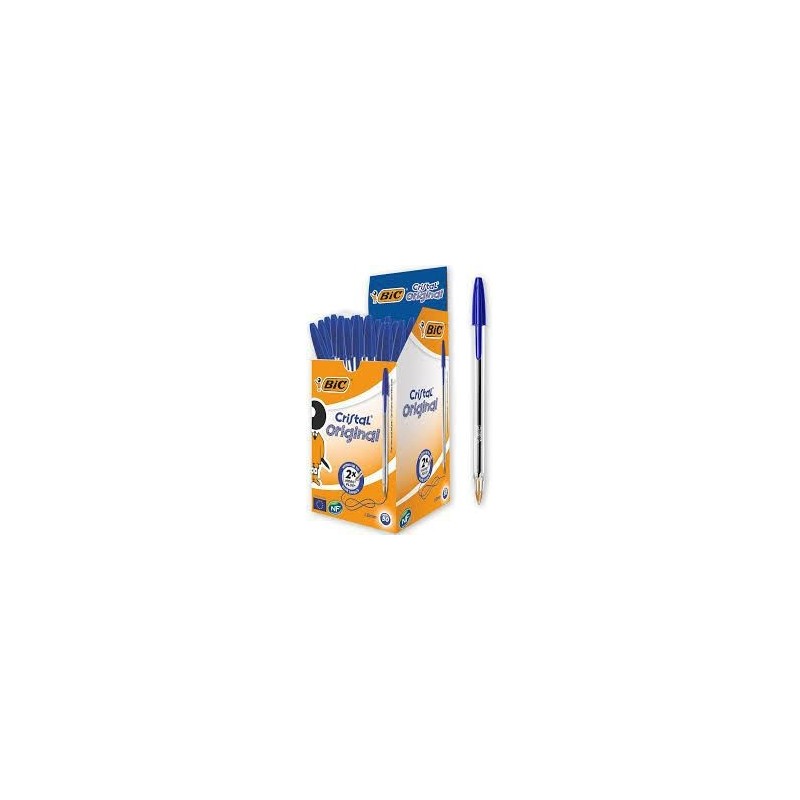 BIC penne cristal BLU 50 pz | Starclean