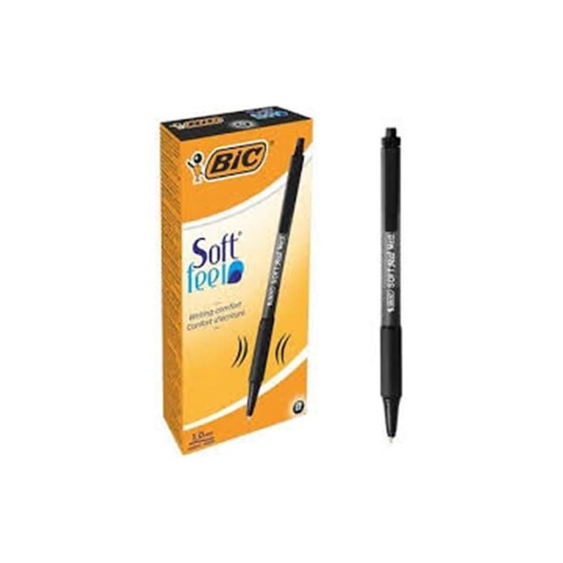 Penna BIC soft A scatto nera | Starclean