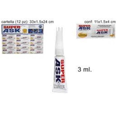 Colla 3 ml cartella | Starclean