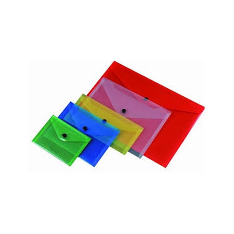 Busta con bottone A6 ass. da 5 pz | Starclean