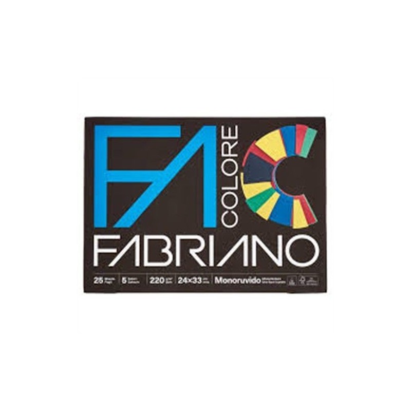 Blocco fabriano color 24x33 monoruvido | Starclean