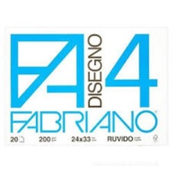 Blocco fabriano F4 ruvido 24x33 | Starclean