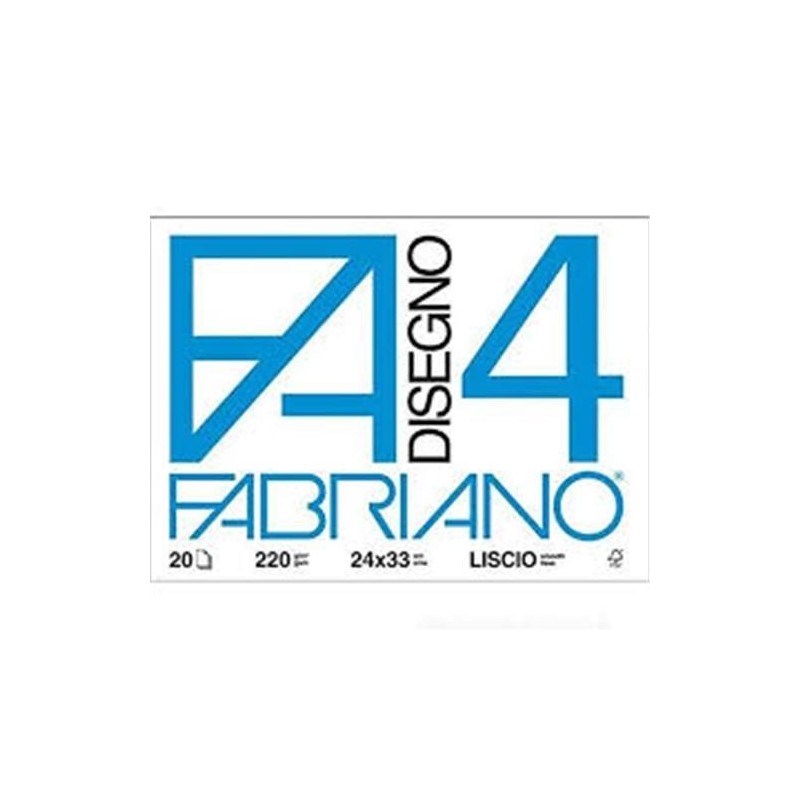 Blocco fabriano F4 liscio 24x33 | Starclean