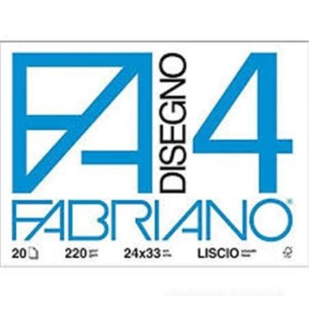 Blocco fabriano F4 liscio 24x33 | Starclean