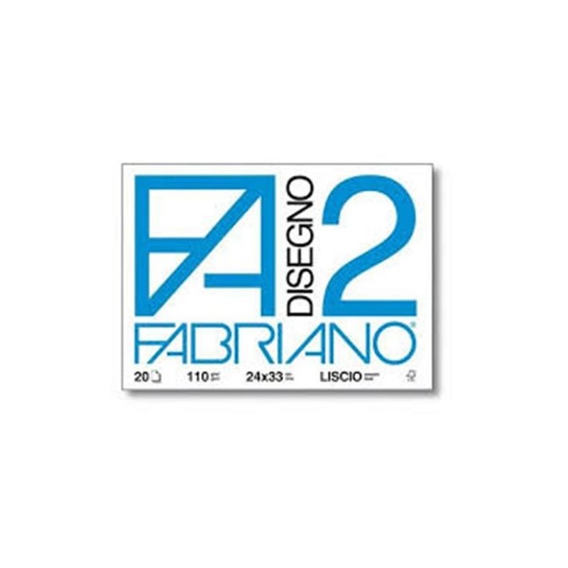 Blocco fabriano F2 liscio 24x33 | Starclean