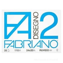 Blocco fabriano F2 ruvido 24x33 | Starclean