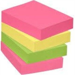Post IT fogli 75x75 fluo | Starclean