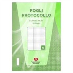 Fogli protocollo Q 200 fogli 80 gr | Starclean