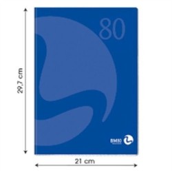 Maxi quaderno color 80 gr rig.4 MM | Starclean