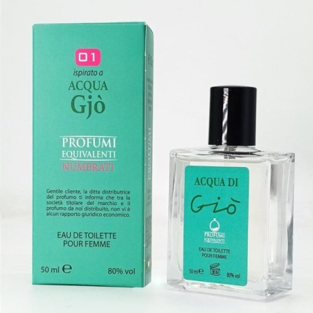 Profumo 50 ml 701 acqua DI GIO | Starclean