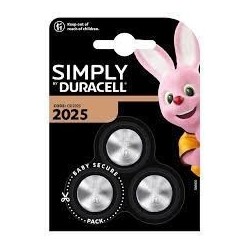 Duracell bottone X3 CR 2025 | Starclean