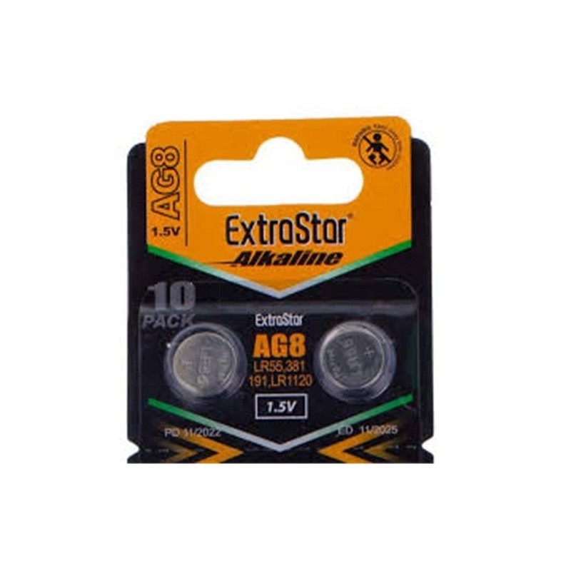 Pila A bottone AG8 381 | Starclean