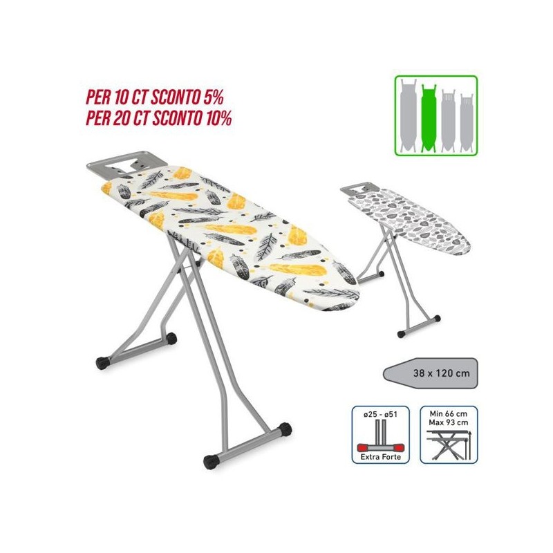Asse da stiro nature 38x120 | Starclean
