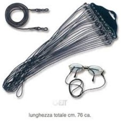 Cordino occhiali nero thin | Starclean