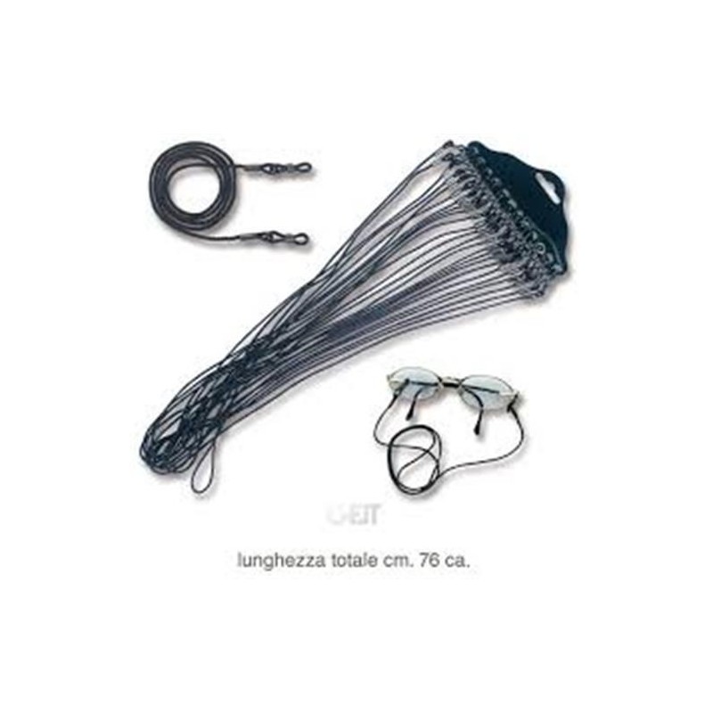 Cordino occhiali nero thin | Starclean