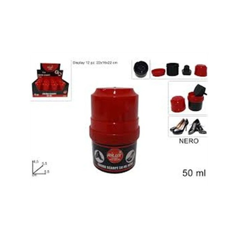 Crema per scarpe 50 ml nera | Starclean