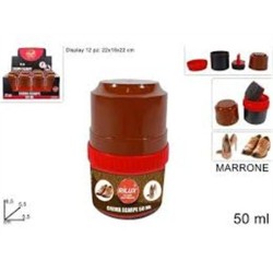 Crema per scarpe 50 ml marrone | Starclean