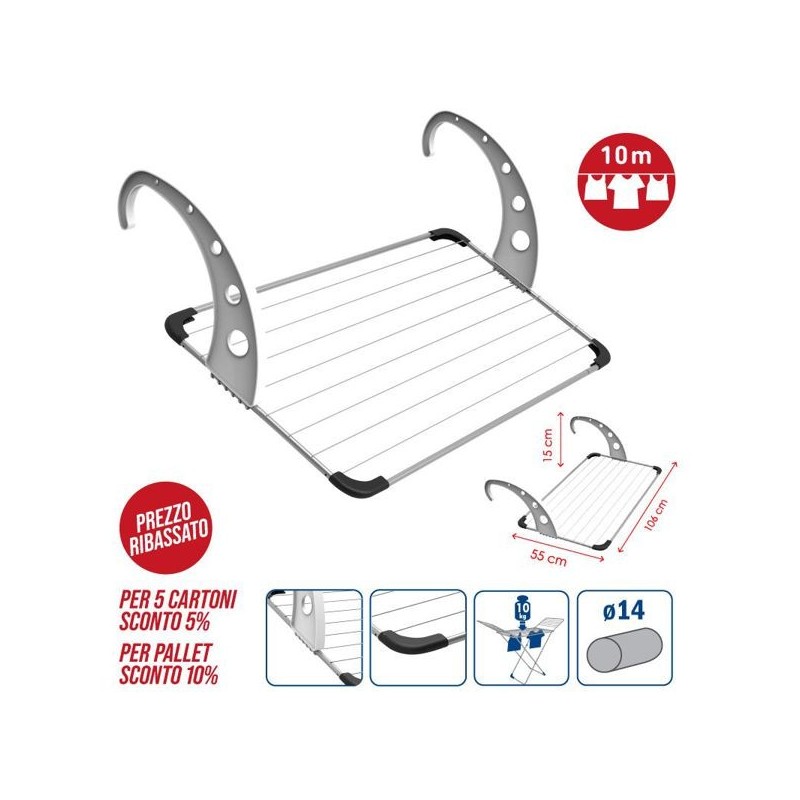 Stendino easy DRY 10 metri | Starclean