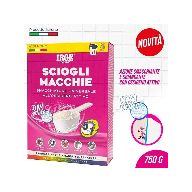 AGE SCIOGLI MACCHIE OXY IN POLVERE 750GR