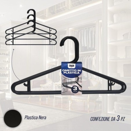 CDG OMETTI PLASTICA 3PZ 39X20CM 69GR