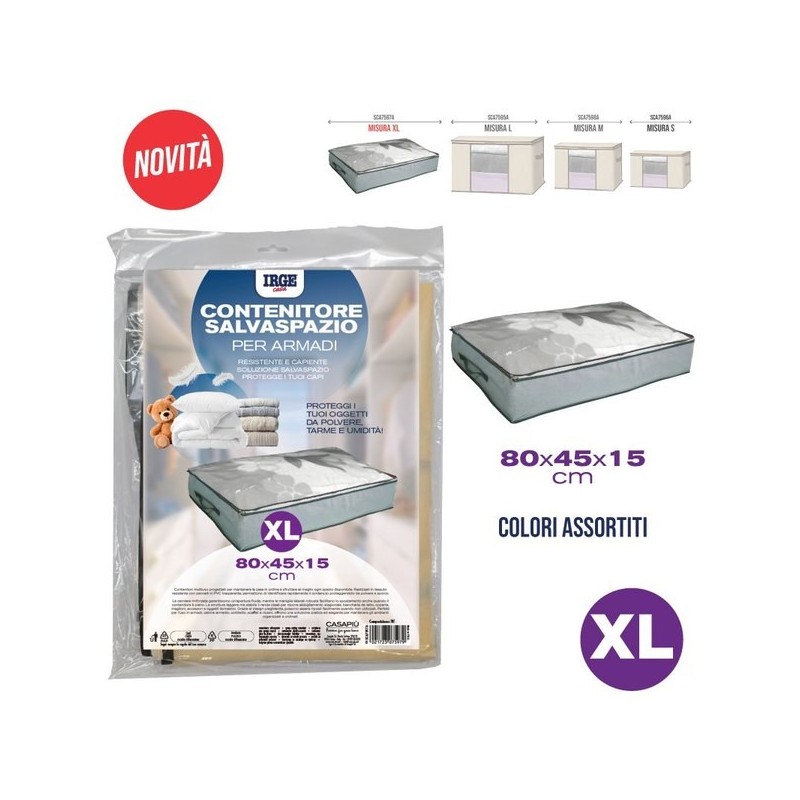 CDW CONTENITORE SALVASPAZIO 80X45X15CM