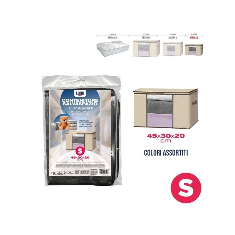 CDW CONTENITORE SALVASPAZIO 45X30X20CM