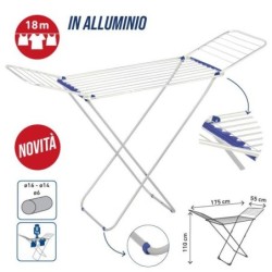 Stendino alluminio 18 metri | Starclean