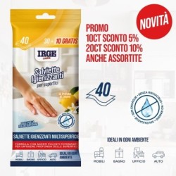 ABL SALVIETTE SUPERFICI 40PZ LIMONE