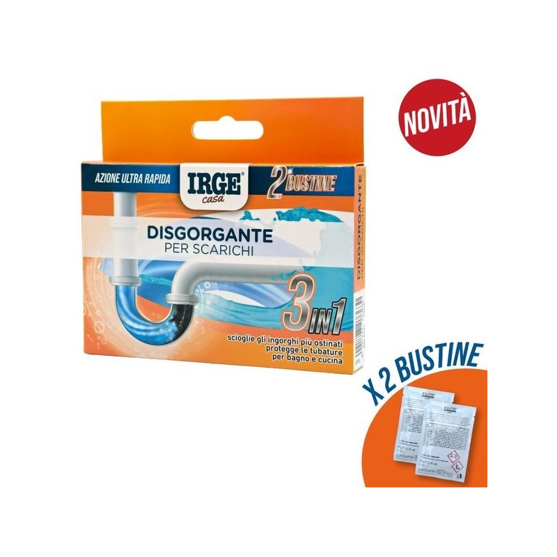 CBB DISGORGANTE PER SCARICHI 2x40gr