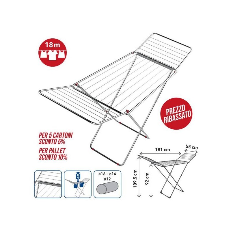 Stendino silver 18 metri | Starclean