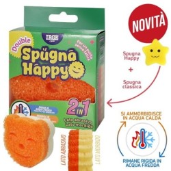 AEB SPUGNA HAPPY DOUBLE 10X10X4CM