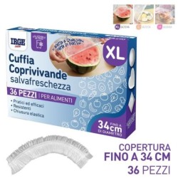 BHQ CUFFIA COPRIVIVANDE 36PZ TG XL
