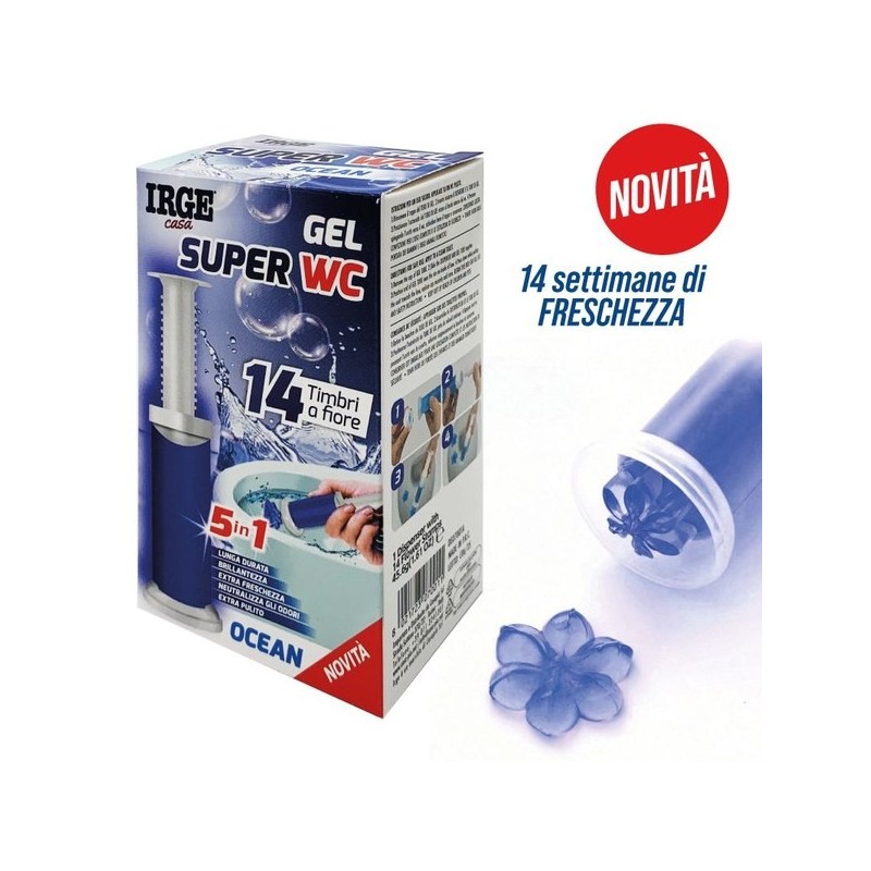 CAG DEO WC GEL 14 STAMPI OCEAN 45GR