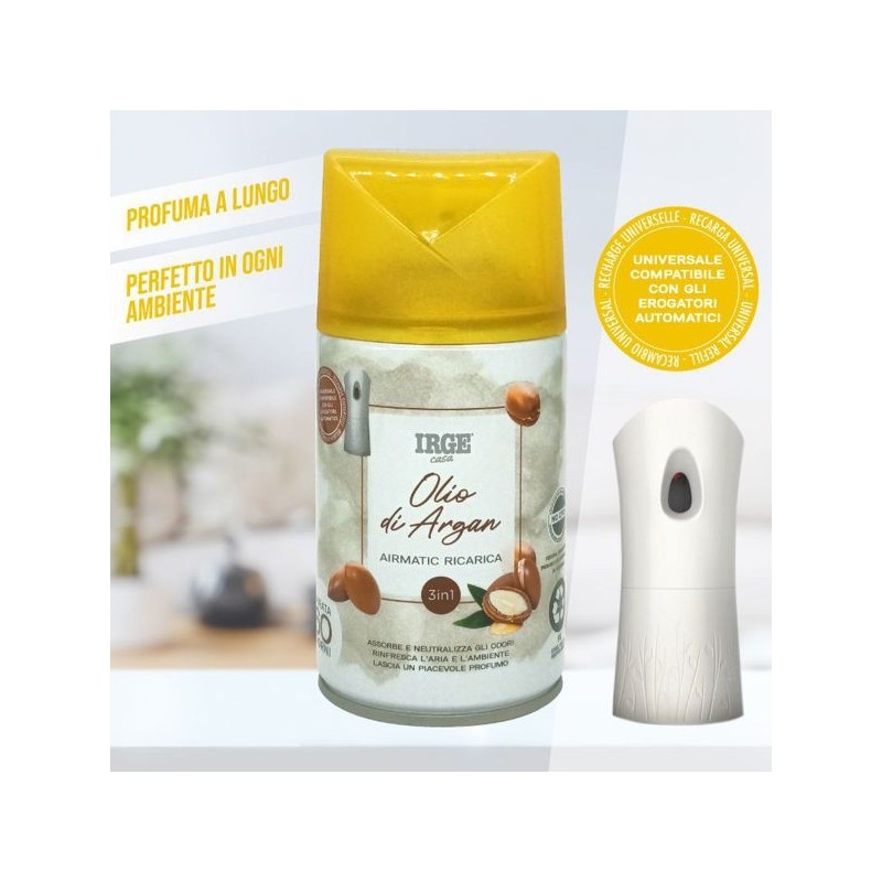 BGA DEO IRGE 250 ML ARGAN AUTOMATI REFI